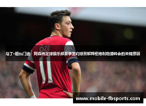 马丁·祖比门迪：阿森纳足球俱乐部夏季签约球员解释拒绝利物浦转会的关键原因